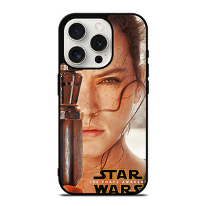 REY STAR WARS THE FORCE AWAKENS iPhone 15 Pro Case Cover REY STAR WARS THE FORCE AWAKENS iPhone 15 Pro Case Cover