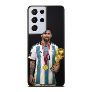 LIONEL MESSI WORLD CUP CHAMPIONS  Samsung Galaxy S21 Ultra Case Cover LIONEL MESSI WORLD CUP CHAMPIONS  Samsung Galaxy S21 Ultra Case Cover