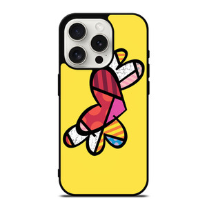 ROMERO BRITTO LOVE SIGN iPhone 15 Pro Case Cover ROMERO BRITTO LOVE SIGN iPhone 15 Pro Case Cover