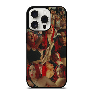 ROSALIA SINGER COLLAGE iPhone 15 Pro Case Cover ROSALIA SINGER COLLAGE iPhone 15 Pro Case Cover