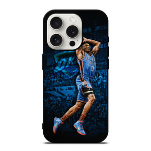 RUSSELL WESTBROOK OKLAHOMA CITY THUNDER iPhone 15 Pro Case Cover