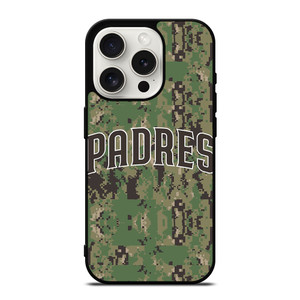SAN DIEGO PADRES CAMO LOGO iPhone 15 Pro Case Cover SAN DIEGO PADRES CAMO LOGO iPhone 15 Pro Case Cover