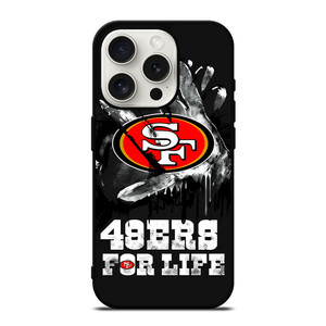 SAN FRANCISCO 49ERS FOR LIFE iPhone 15 Pro Case Cover SAN FRANCISCO 49ERS FOR LIFE iPhone 15 Pro Case Cover