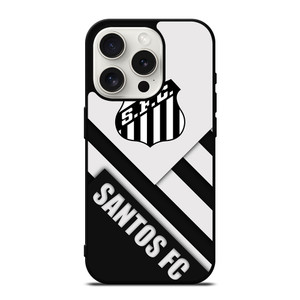 SANTOS FC FOOTBALL LOGO iPhone 15 Pro Case Cover