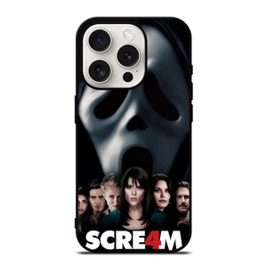 SCREAM 4 HORROR MOVIES iPhone 15 Pro Case Cover