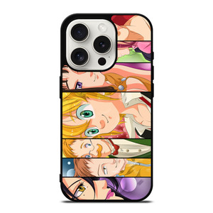 SEVEN DEADLY SINS ALL CHARACTERS COLLAGE iPhone 15 Pro Case Cover SEVEN DEADLY SINS ALL CHARACTERS COLLAGE iPhone 15 Pro Case Cover