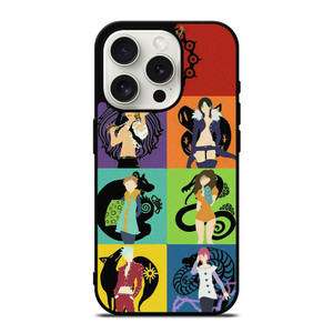 SEVEN DEADLY SINS ANIME COLLAGE iPhone 15 Pro Case Cover SEVEN DEADLY SINS ANIME COLLAGE iPhone 15 Pro Case Cover