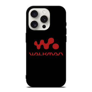 SONY WALKMAN LOGO BLACK iPhone 15 Pro Case Cover