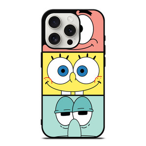 SPONGEBOB PATRICK SQUIDWARD CARTOON iPhone 15 Pro Case Cover SPONGEBOB PATRICK SQUIDWARD CARTOON iPhone 15 Pro Case Cover