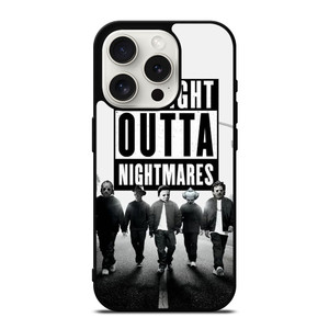 STRAIGHT OUTTA NIGHTMARES HORROR MOVIES CHARACTERS iPhone 15 Pro Case Cover STRAIGHT OUTTA NIGHTMARES HORROR MOVIES CHARACTERS iPhone 15 Pro Case Cover