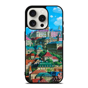 STUDIO GHIBLI VILLAGE iPhone 15 Pro Case Cover STUDIO GHIBLI VILLAGE iPhone 15 Pro Case Cover