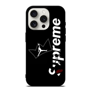 SUPREME AIR JORDAN CROWN iPhone 15 Pro Case Cover SUPREME AIR JORDAN CROWN iPhone 15 Pro Case Cover
