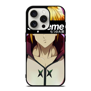 SUPREME MELIODAS SEVEN DEADLY SUPREME iPhone 15 Pro Case Cover SUPREME MELIODAS SEVEN DEADLY SUPREME iPhone 15 Pro Case Cover