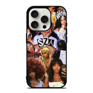 SZA SOLANA IMANI COLLAGE iPhone 15 Pro Case Cover SZA SOLANA IMANI COLLAGE iPhone 15 Pro Case Cover