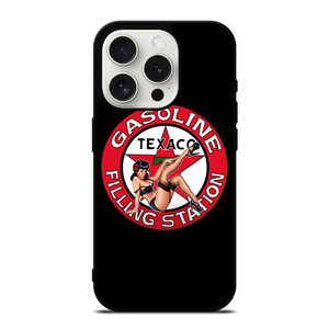 TEXACO GASOLINE STATION LOGO iPhone 15 Pro Case Cover TEXACO GASOLINE STATION LOGO iPhone 15 Pro Case Cover