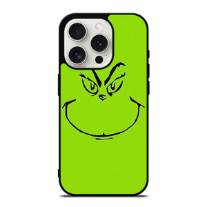 THE GRINCH SMILE LINE ART iPhone 15 Pro Case Cover THE GRINCH SMILE LINE ART iPhone 15 Pro Case Cover