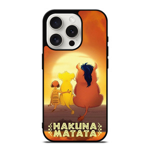 THE LION KING HAKUNA MATATA iPhone 15 Pro Case Cover THE LION KING HAKUNA MATATA iPhone 15 Pro Case Cover