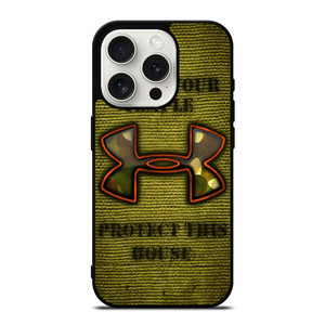 UNDER ARMOUR BUILD YOUR TEMPLE iPhone 15 Pro Case Cover UNDER ARMOUR BUILD YOUR TEMPLE iPhone 15 Pro Case Cover