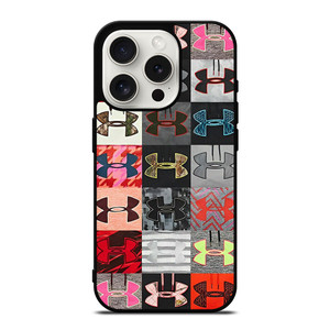 UNDER ARMOUR LOGO COLLAGE iPhone 15 Pro Case Cover UNDER ARMOUR LOGO COLLAGE iPhone 15 Pro Case Cover