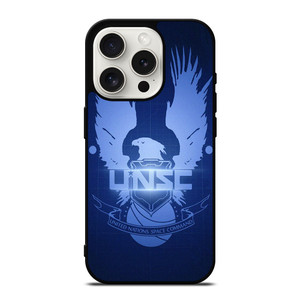 UNSC UNITED NATIONS SPACE COMMAND LOGO iPhone 15 Pro Case Cover UNSC UNITED NATIONS SPACE COMMAND LOGO iPhone 15 Pro Case Cover