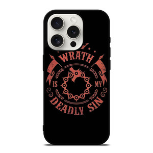 WRATH SEVEN DEADLY SINS SYMBOL iPhone 15 Pro Case Cover WRATH SEVEN DEADLY SINS SYMBOL iPhone 15 Pro Case Cover