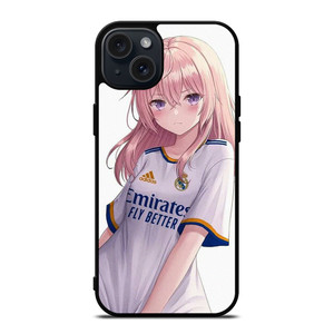 ANIME REAL MADRID FC iPhone 15 Plus Case Cover