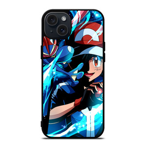 ASH AND GRENINJA POKEMON iPhone 15 Plus Case Cover ASH AND GRENINJA POKEMON iPhone 15 Plus Case Cover