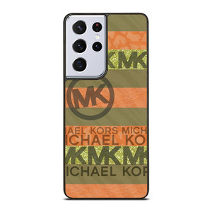 MICHAEL KORS PEACH STRIPE  Samsung Galaxy S21 Ultra Case Cover MICHAEL KORS PEACH STRIPE  Samsung Galaxy S21 Ultra Case Cover