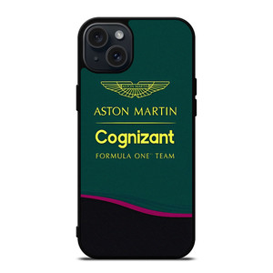 ASTON MARTIN COGNIZANT F1 TEAM iPhone 15 Plus Case Cover ASTON MARTIN COGNIZANT F1 TEAM iPhone 15 Plus Case Cover