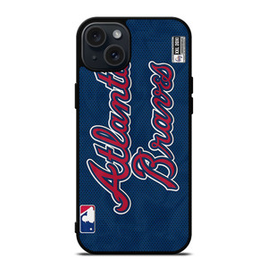 ATLANTA BRAVES BASEBALL KIT EMBLEM iPhone 15 Plus Case Cover ATLANTA BRAVES BASEBALL KIT EMBLEM iPhone 15 Plus Case Cover