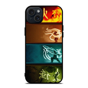 AVATAR AANG ALL ELEMENT iPhone 15 Plus Case Cover