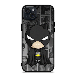 BATMAN CARTOON COLLAGE iPhone 15 Plus Case Cover