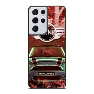 MINI COOPER S UNION JACK EMBLEM  Samsung Galaxy S21 Ultra Case Cover