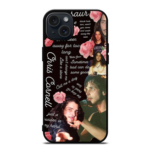 CHRIS CORNELL COLLAGE iPhone 15 Plus Case Cover