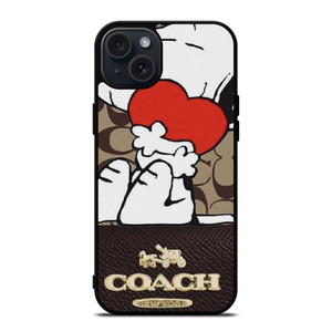 COACH NEW YORK SNOOPY iPhone 15 Plus Case Cover