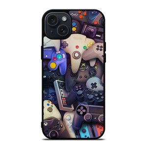 CONSOLES CONTROLLER COLLECTION iPhone 15 Plus Case Cover