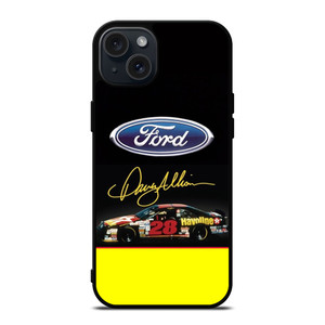 DAVEY ALLISON FORD TEXACO HAVOLINE RACING iPhone 15 Plus Case Cover