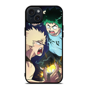 DEKU BAKUGO MY HERO ACADEMIA iPhone 15 Plus Case Cover DEKU BAKUGO MY HERO ACADEMIA iPhone 15 Plus Case Cover