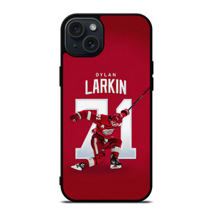 DETROIT RED WINGS DYLAN LARKIN HOCKEY iPhone 15 Plus Case Cover