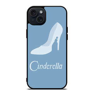 DISNEY CINDERELLA GLASS SLIPPER VECTOR iPhone 15 Plus Case Cover