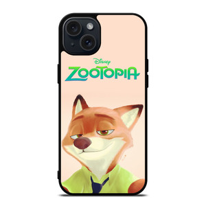 DISNEY ZOOTOPIA NICK WILDE iPhone 15 Plus Case Cover