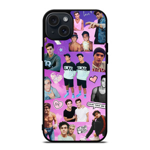 DOLAN TWINS CUTE COLLAGE iPhone 15 Plus Case Cover DOLAN TWINS CUTE COLLAGE iPhone 15 Plus Case Cover