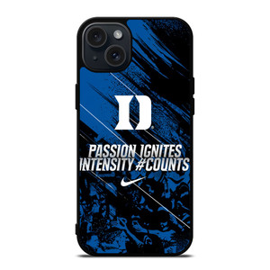 DUKE BLUE DEVILS NIKE SLOGAN iPhone 15 Plus Case Cover DUKE BLUE DEVILS NIKE SLOGAN iPhone 15 Plus Case Cover