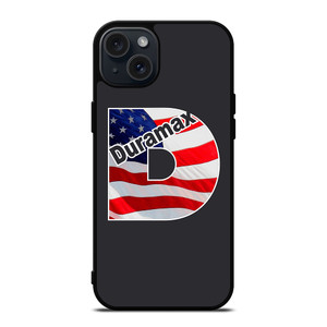DURAMAX DIESEL USA FLAG LOGO iPhone 15 Plus Case Cover