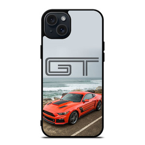 FORD MUSTANG GT ORANGE iPhone 15 Plus Case Cover