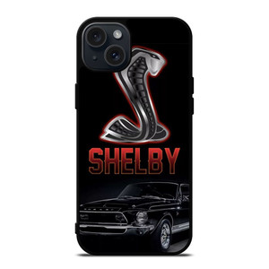 FORD MUSTANG SHELBY VINTAGE EMBLEM iPhone 15 Plus Case Cover