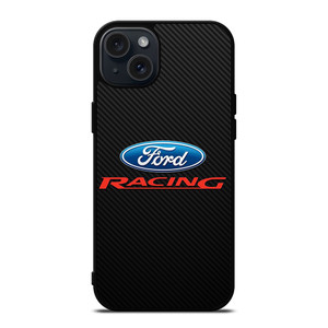 FORD RACING CARBON EMBLEM iPhone 15 Plus Case Cover FORD RACING CARBON EMBLEM iPhone 15 Plus Case Cover