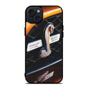 FORD SHELBY GT 500 SUPER SNAKE EMBLEM iPhone 15 Plus Case Cover