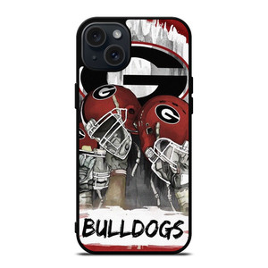 GEORGIA BULLDOGS FOOTBALL HELMET iPhone 15 Plus Case Cover GEORGIA BULLDOGS FOOTBALL HELMET iPhone 15 Plus Case Cover