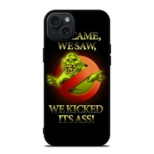 GHOSTBUSTER HORROR MOVIE SIGN iPhone 15 Plus Case Cover